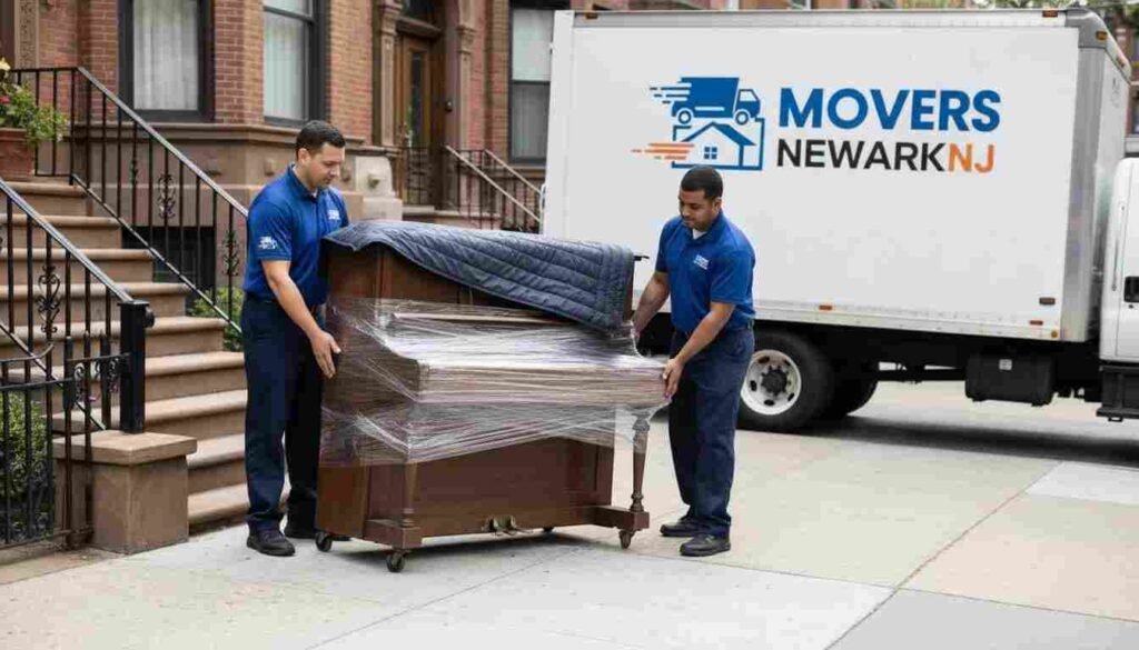 Specialized Piano Movers Transporting Heavy Instrument Safely Newark NJ